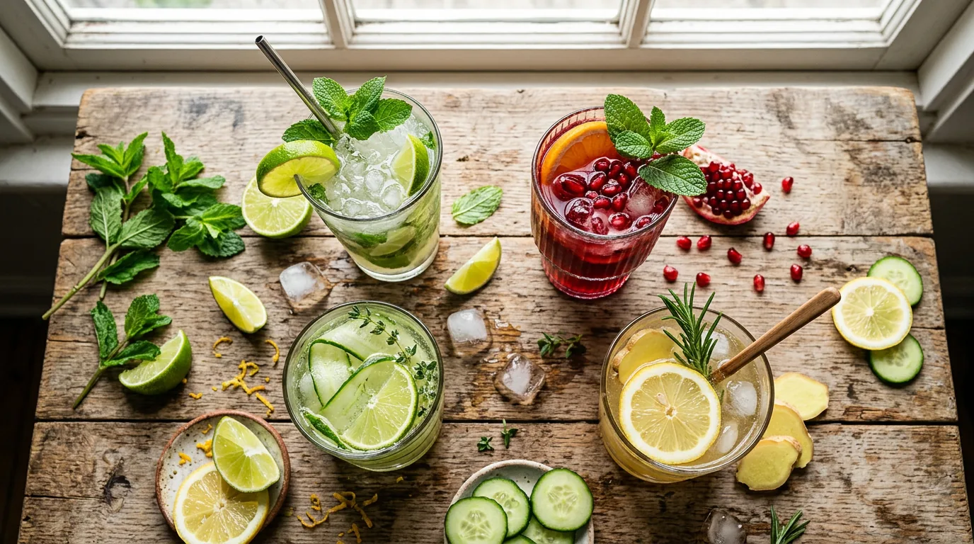 200+ recettes de mocktails sans alcool