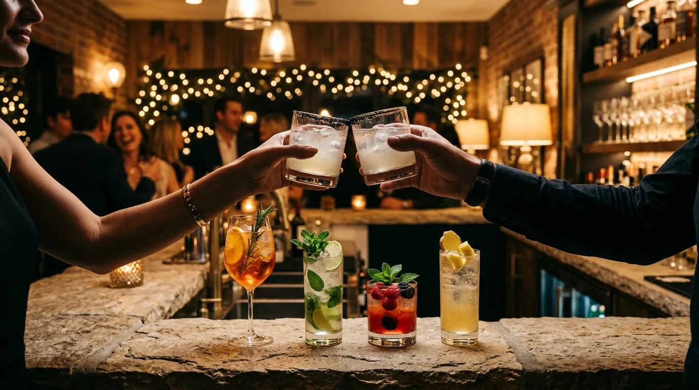 Soirée mocktails entre amis